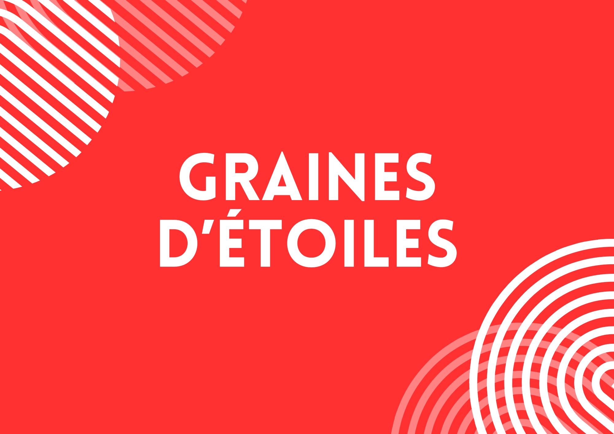 Visuel Graines d'étoiles